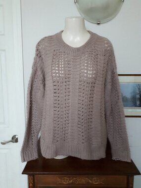 Sweater - Oversized Sz. M - by Kye Mi - Tan